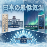 日本の最低気温の地点はどこ？