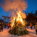 どんと焼きとは？いつ行われる？