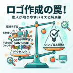 ロゴ作成において素人が勘違いしやすいミスは？